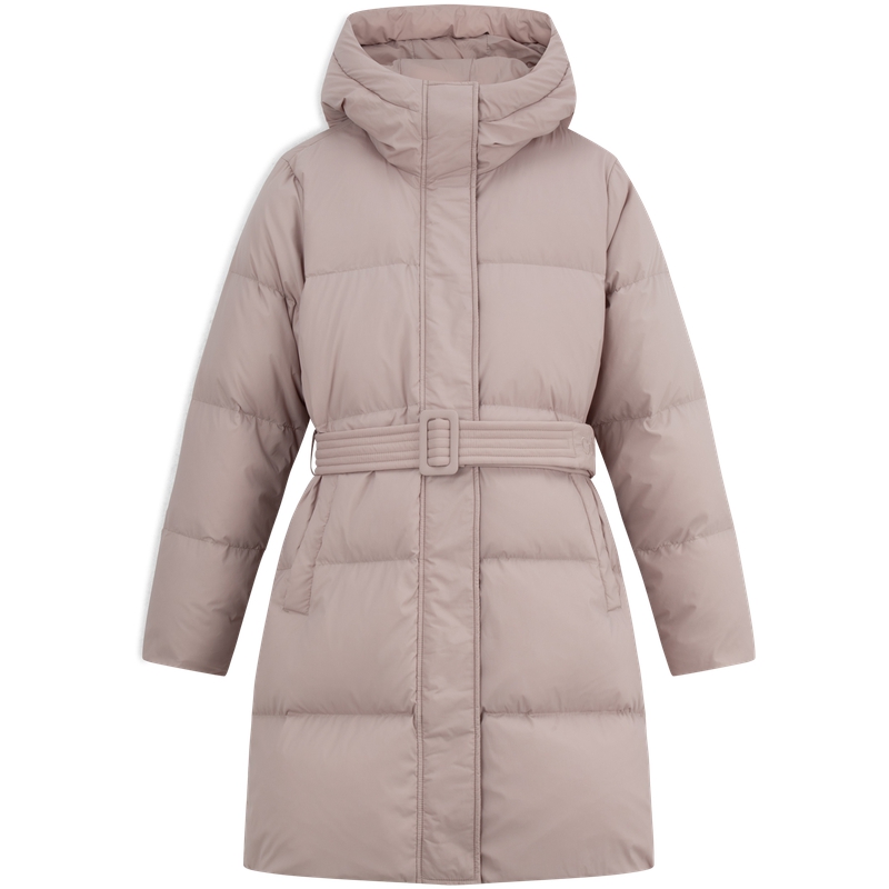 Details for (W) Calvin Klein 中長款連帽刺繡羽絨外套 J224692