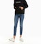 Shop (Women) CALVIN KLEIN Mid-Rise Ripped Cropped Jeans Denim Blue. J218736-1A4