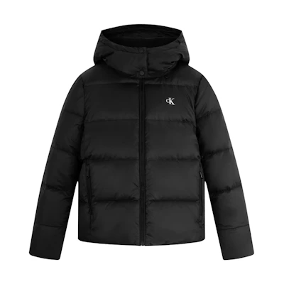 (Women) CALVIN KLEIN Outdoor Casual Printed Hooded Down Jacket J224786