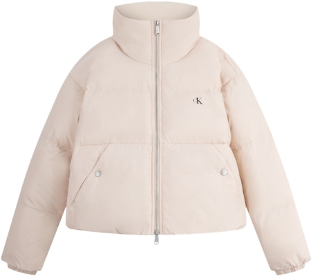 (Women) Calvin Klein Printed Short Down Jacket Casual Duck Down Outerwear J224789 Buy (Women) Calvin Klein Printed Short Down Jacket Casual Duck Down Outerwear J224789