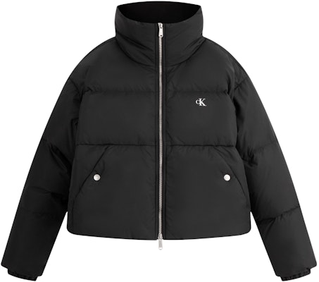 (Women) Calvin Klein Printed Short Down Jacket Casual Duck Down Outerwear J224789 Order (Women) Calvin Klein Printed Short Down Jacket Casual Duck Down Outerwear J224789