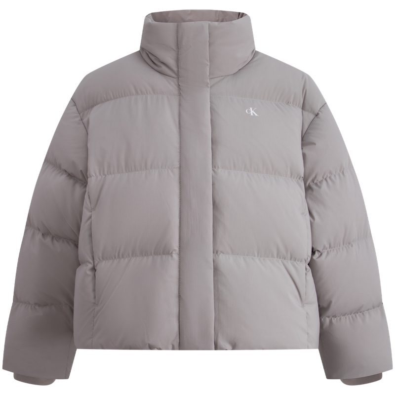 (Women) CALVIN KLEIN  Quilted Down Jacket with Logo Print - Fall/Winter Edition. J222249 圖 7