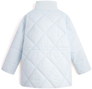 (W) Calvin Klein 輕量絎縫立領夾克 象牙黃 J223843 1