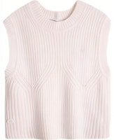 (W) Calvin Klein Baju Tanpa Lengan Berenda dengan Rekaan Asimetris Sulam. J222846 Order (W) Calvin Klein Baju Tanpa Lengan Berenda dengan Rekaan Asimetris Sulam. J222846