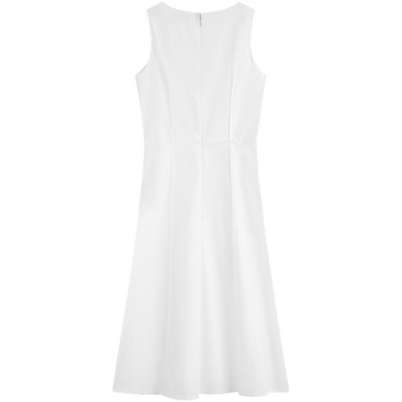 Lookbook (W) Calvin Klein无袖复古印花露背连衣裙 J224087