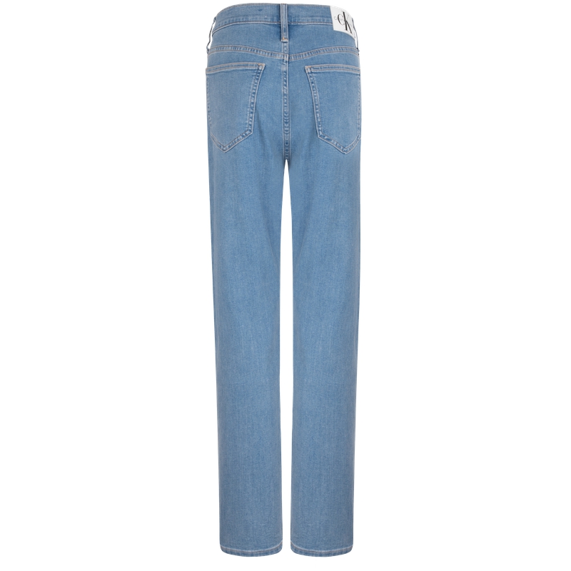 (Women) Calvin Klein  Slim Fit Classic Straight Light Blue Jeans Denim J224284 圖 3