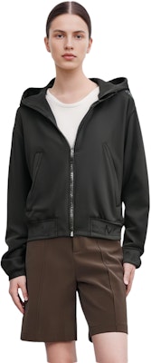 (Women) Calvin Klein Tech Waterproof Packable Hooded Jacket Space Black. 4WF3O506001 Cheap (Women) Calvin Klein Tech Waterproof Packable Hooded Jacket Space Black. 4WF3O506001