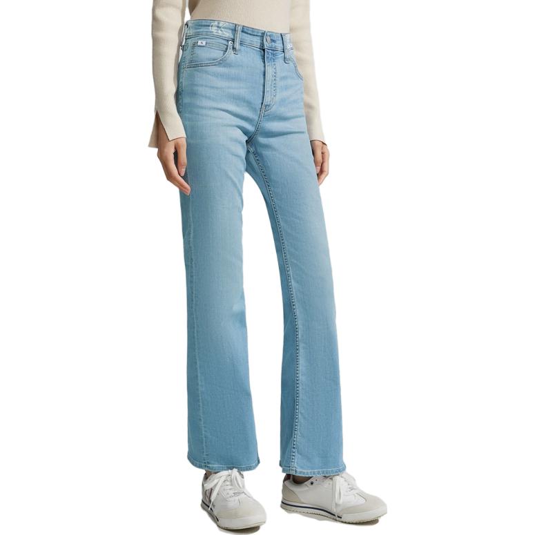 (Women) Calvin Klein  Vintage High-Waisted Flare Jeans Blue - Fall Collection J221694 圖 5