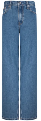 (W) Calvin Klein Seluar Denim Kaki Lebar Vintage Biru Muda Kasual Essentials. 40WK819 Buy (W) Calvin Klein Seluar Denim Kaki Lebar Vintage Biru Muda Kasual Essentials. 40WK819