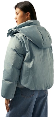 (Women) Calvin Klein Waterproof Down Jacket with Detachable Sleeves & Hood J224595 3