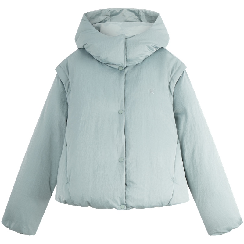 Cheap (W) Calvin Klein 防水羽絨外套 可拆式袖子與帽子 J224595