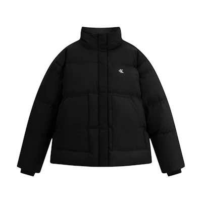 (Women) Calvin Klein Waterproof Down Puffer Jacket with Large Pockets. J224676