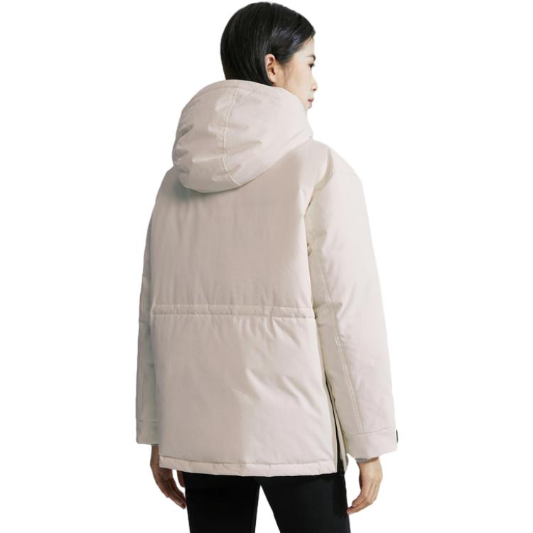 Shop (W) 卡尔文克雷恩防风防水夹克奶白色冬季休闲外套 J222322-YBI