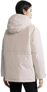 (W) 卡尔文克雷恩防风防水夹克奶白色冬季休闲外套 J222322-YBI Shop (W) 卡尔文克雷恩防风防水夹克奶白色冬季休闲外套 J222322-YBI