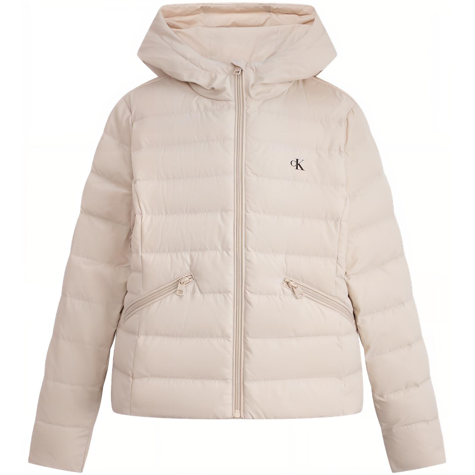 (Women) Calvin Klein  Winter Logo Print Contrast Trim Down Jacket J222248 圖 5