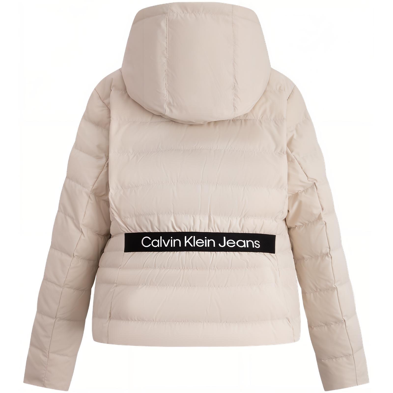 (Women) Calvin Klein  Winter Logo Print Contrast Trim Down Jacket J222248 圖 6