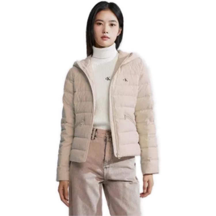 (Women) Calvin Klein  Winter Logo Print Contrast Trim Down Jacket J222248 圖 7