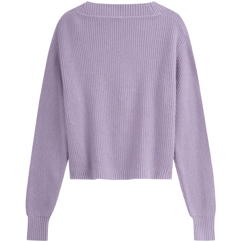 (Women) Calvin Klein  Wool Blend V-Neck Button Knit Cardigan Sweater. J224775 圖 15