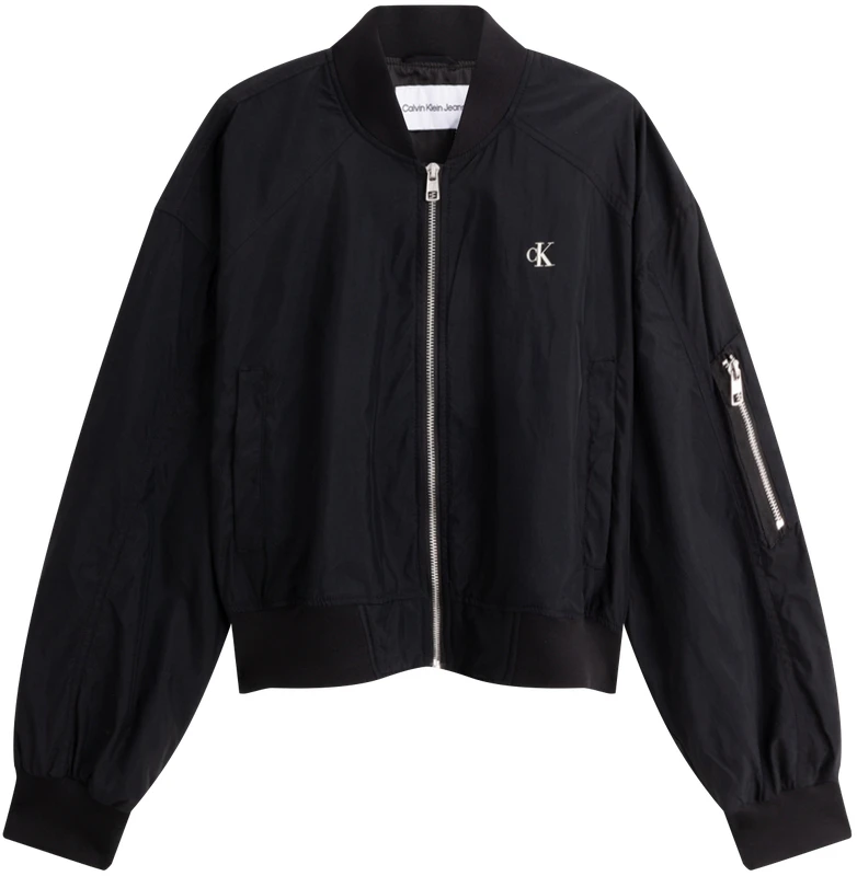 women-calvin-klein-autumn-letter-print-loose-bomber-jacket-j223496