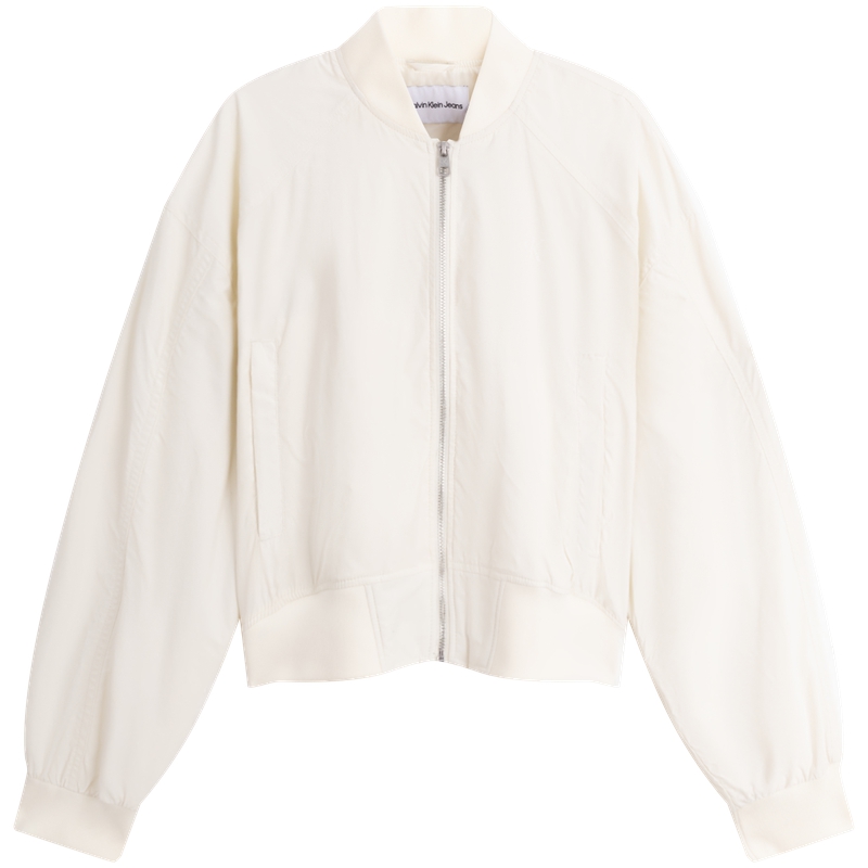 Details for (W) 卡尔文·克莱秋季字母印花宽松飞行员夹克 J223496