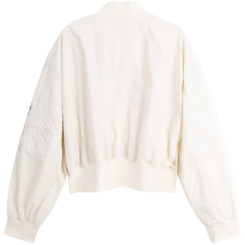 Sizing (W) 卡尔文·克莱秋季字母印花宽松飞行员夹克 J223496