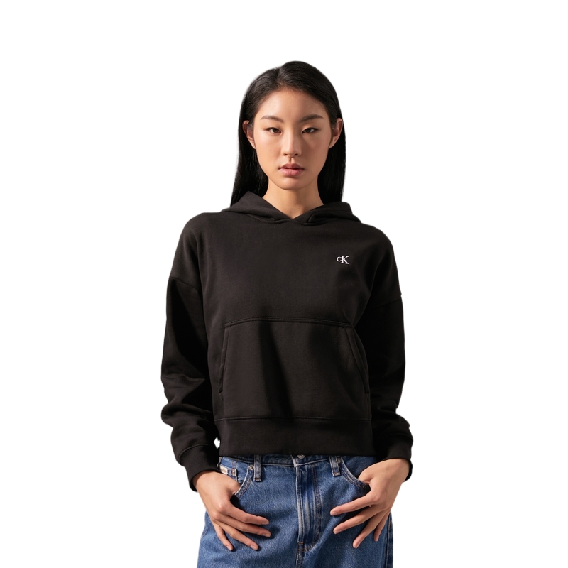 (Women) Calvin Klein Casual Embroidered Logo Fleece Hoodie 40WI255 圖 12