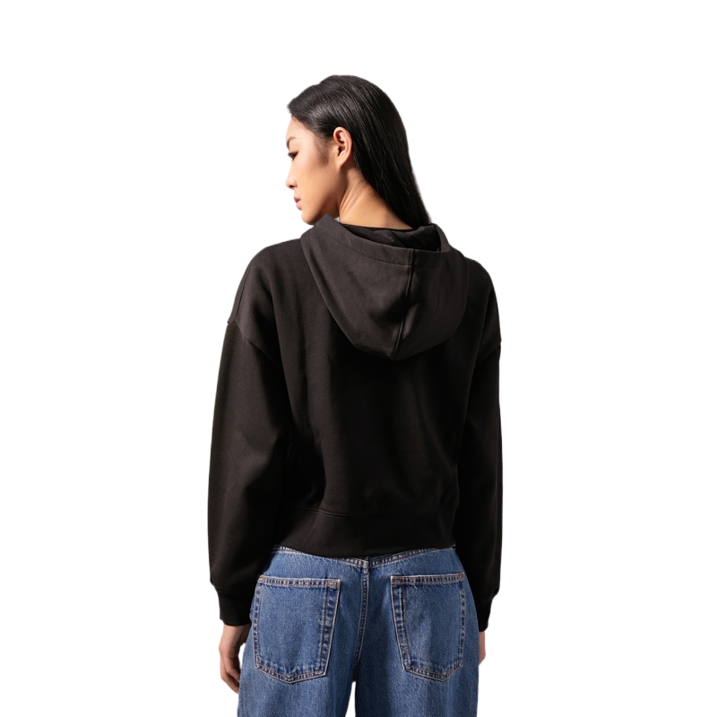 (Women) Calvin Klein Casual Embroidered Logo Fleece Hoodie 40WI255 圖 13