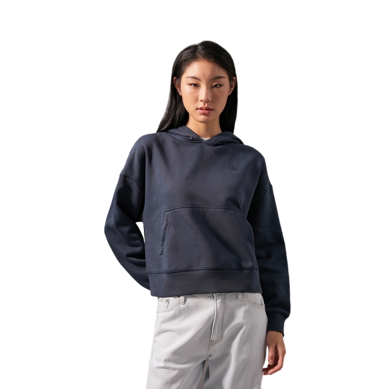 (Women) Calvin Klein Casual Embroidered Logo Fleece Hoodie 40WI255 圖 8