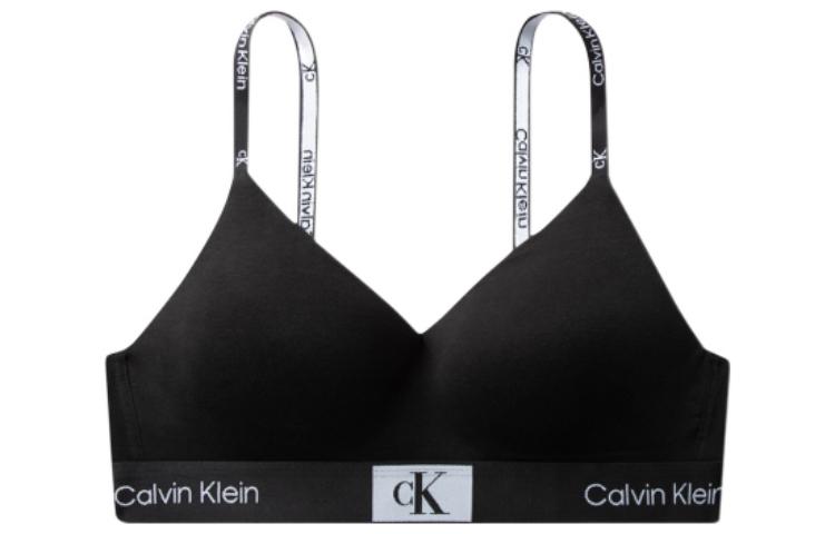 (Women) Calvin Klein CK96 Series Logo Trim Wireless Bra for Women QF7218-UB1