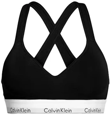 (Women) Calvin Klein Colorblock Logo Sleeveless Sports Bra - Black QF1654-001 Buy (Women) Calvin Klein Colorblock Logo Sleeveless Sports Bra - Black QF1654-001