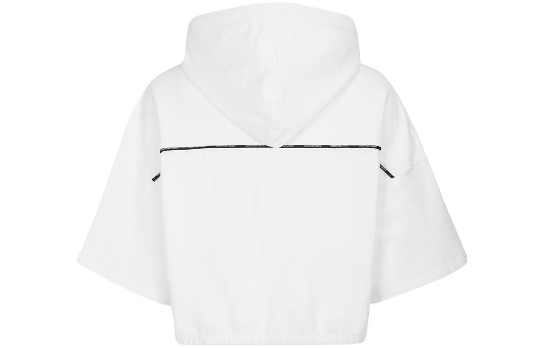 Lookbook (W) Calvin Klein 对比标志条纹卫衣 白色 J221093-YAF