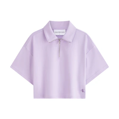 (Women) Calvin Klein Cooling UV Protection Half-Zip Outdoor Sweatshirt J223904
