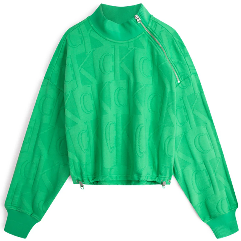 women-calvin-klein-cotton-half-zip-pullover-sweatshirt-green-j222298-lgp
