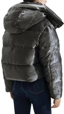 (W) Chaqueta con capucha gris de algodón bordada Calvin Klein Early Autumn para mujer. J221878-0GK Shop (W) Chaqueta con capucha gris de algodón bordada Calvin Klein Early Autumn para mujer. J221878-0GK