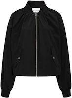 (Women) Calvin Klein Embossed Logo Print Jacket Women’s Black J221118-BEH (Women) Calvin Klein Embossed Logo Print Jacket Women’s Black J221118-BEH