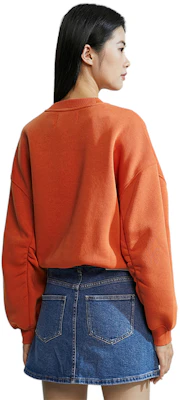 (W) 卡尔文克莱恩刺绣标志羊毛圆领卫衣 J223410 Details for (W) 卡尔文克莱恩刺绣标志羊毛圆领卫衣 J223410