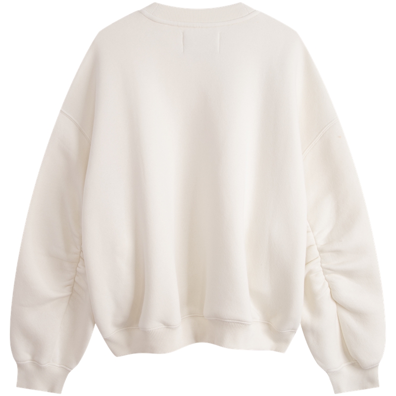 Cheap (W) 卡尔文克莱恩刺绣标志羊毛圆领卫衣 J223410