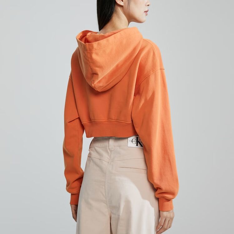 (Women) Calvin Klein Fashion Street Short Hoodie with Embroidered Logo J222491-SEC 圖 4