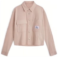 (W) Calvin Klein FW23 Camisa Roja de Manga Larga con Escote Cuadrado. J222387 Order (W) Calvin Klein FW23 Camisa Roja de Manga Larga con Escote Cuadrado. J222387