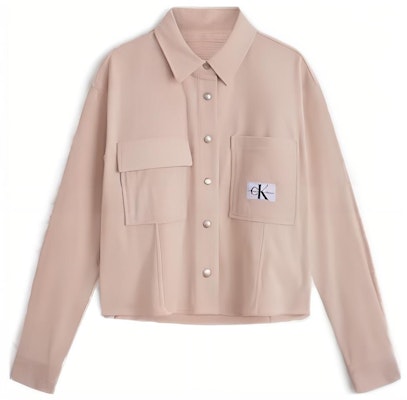 (W) Calvin Klein FW23 方领长袖衬衫 - 红色 J222387 Order (W) Calvin Klein FW23 方领长袖衬衫 - 红色 J222387