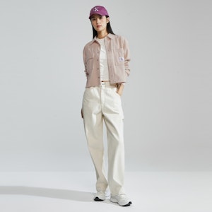 (W) Calvin Klein FW23 Baju Lengan Panjang Solid Square Neck - Merah Rouge. J222387 Shop (W) Calvin Klein FW23 Baju Lengan Panjang Solid Square Neck - Merah Rouge. J222387