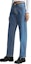 Shop (Women) CALVIN KLEIN FW23 Retro 90s Straight Fit Denim Jeans Women - Blue J222269-1A4