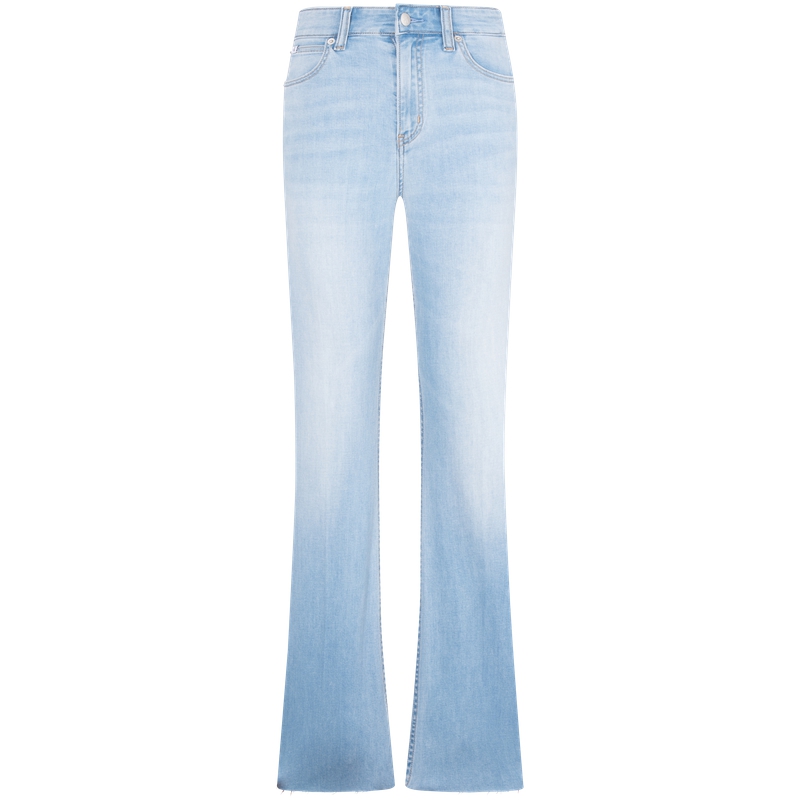(Women) Calvin Klein High-Waist Light Blue Flare Vintage Straight Jeans Women. J223366 圖 2