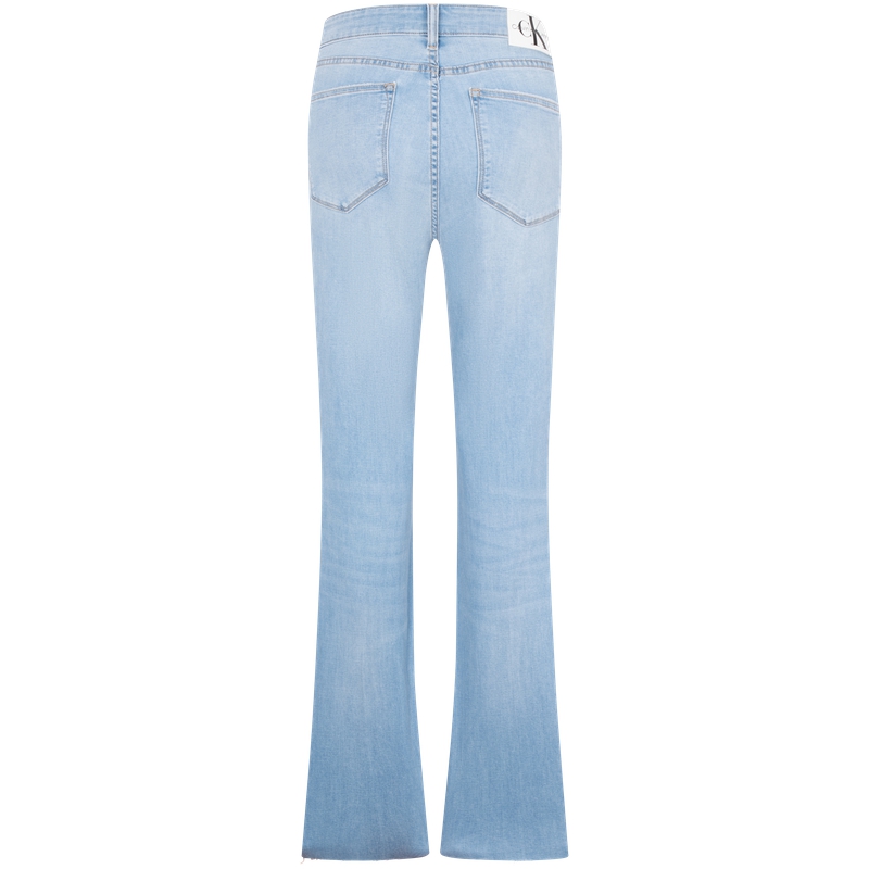 (Women) Calvin Klein High-Waist Light Blue Flare Vintage Straight Jeans Women. J223366 圖 3