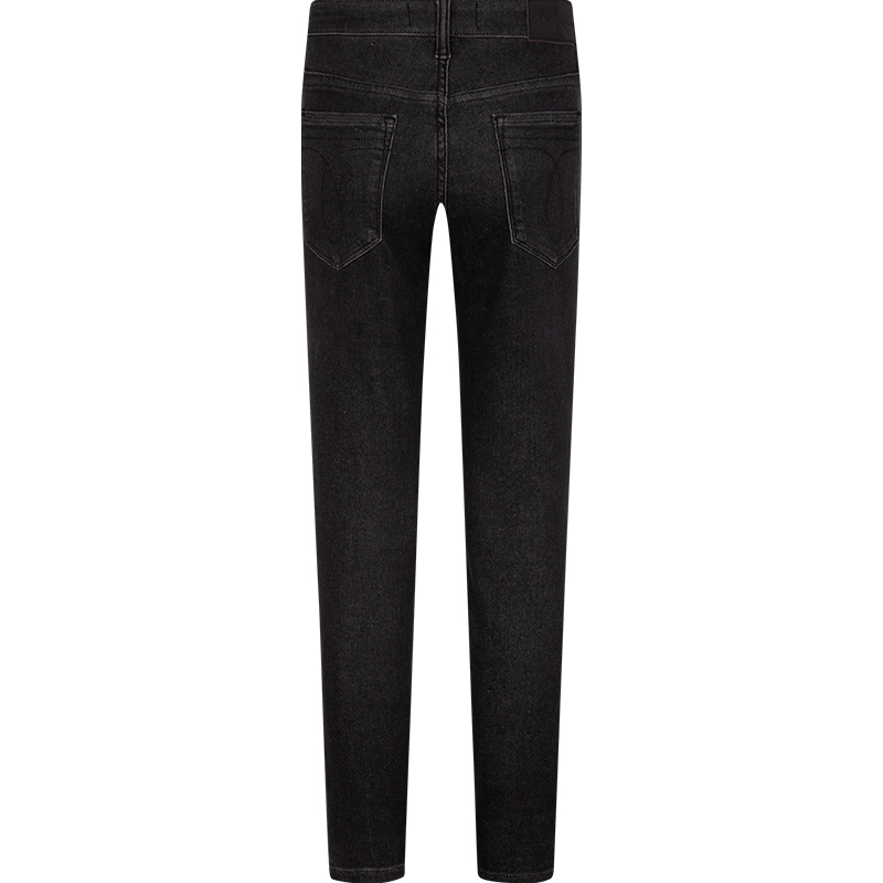 (Women) Calvin Klein High-Waisted Skinny Washed Denim Jeans Women Black Denim. J222908-1BY 圖 3
