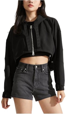(W) Sudadera con cremallera Calvin Klein Jacquard Tape Space Black Mujer. J222938-BEH Buy (W) Sudadera con cremallera Calvin Klein Jacquard Tape Space Black Mujer. J222938-BEH