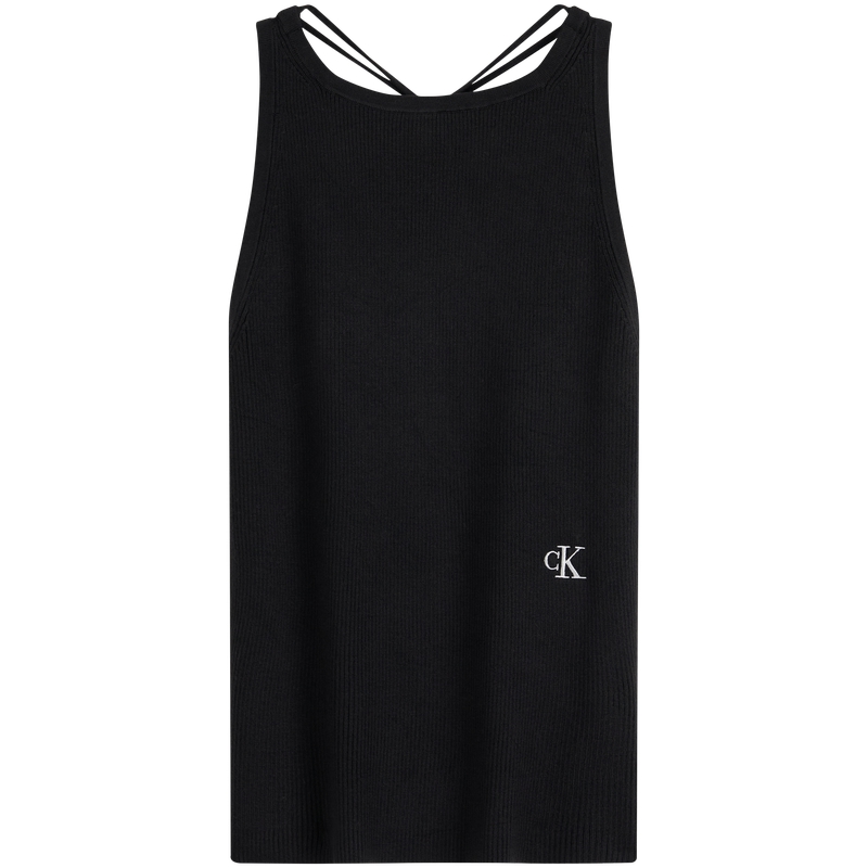 (Women) Calvin Klein Jeans Casual Solid Tank Top Women with Gift Box 47C325G