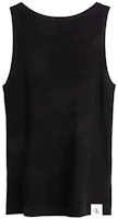 (Women) Calvin Klein Jeans Space Black Backless Knit Tank Top J223282 (Women) Calvin Klein Jeans Space Black Backless Knit Tank Top J223282