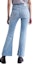Shop (Women) CALVIN KLEIN Jeans SS24 High-Waisted Flared Light Blue Denim Jeans Women J223366-1AA