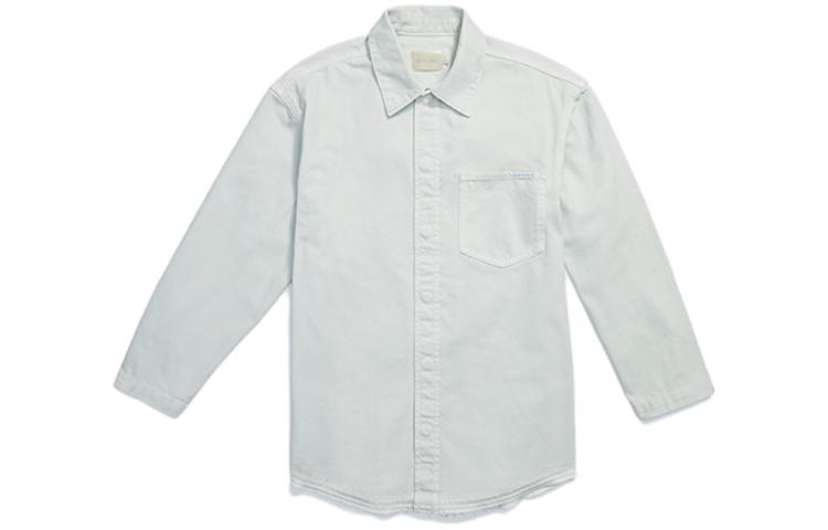 Order (W) Calvin Klein Jennie 寬鬆版純色長袖襯衫 翡翠綠。 40318WD-IO3